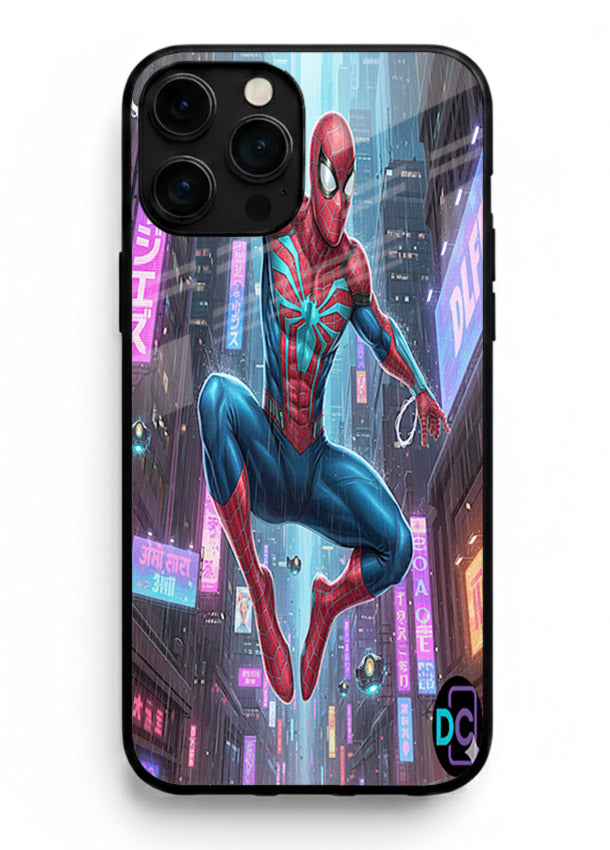 Spider-Man Neon Swing cover for Apple iPhone 11 Pro Max