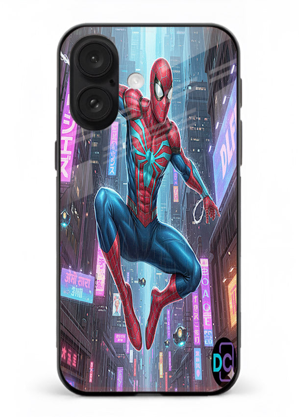 Spider-Man Neon Swing cover for Apple iPhone 17