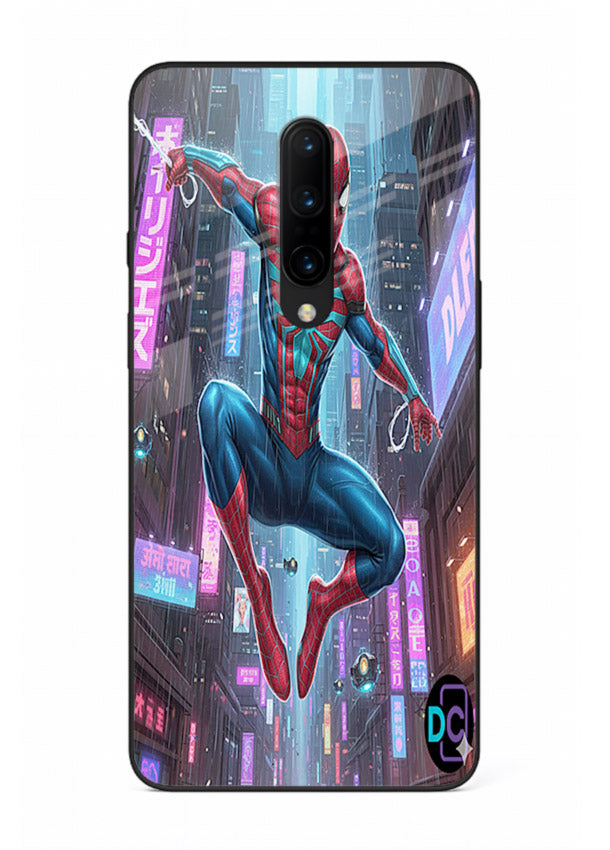 Spider-Man Neon Swing cover for OnePlus 8
