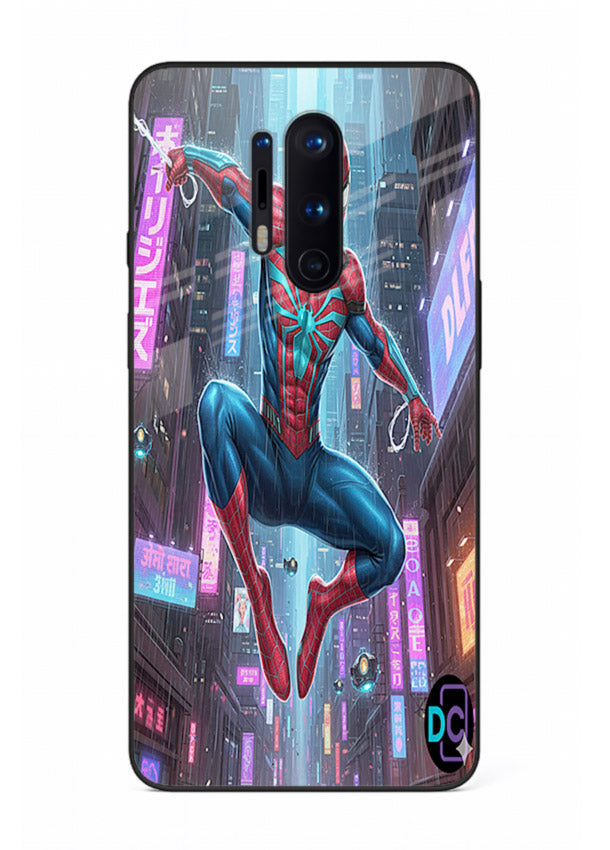 Spider-Man Neon Swing cover for OnePlus 8 Pro