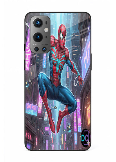 Spider-Man Neon Swing cover for OnePlus 9
