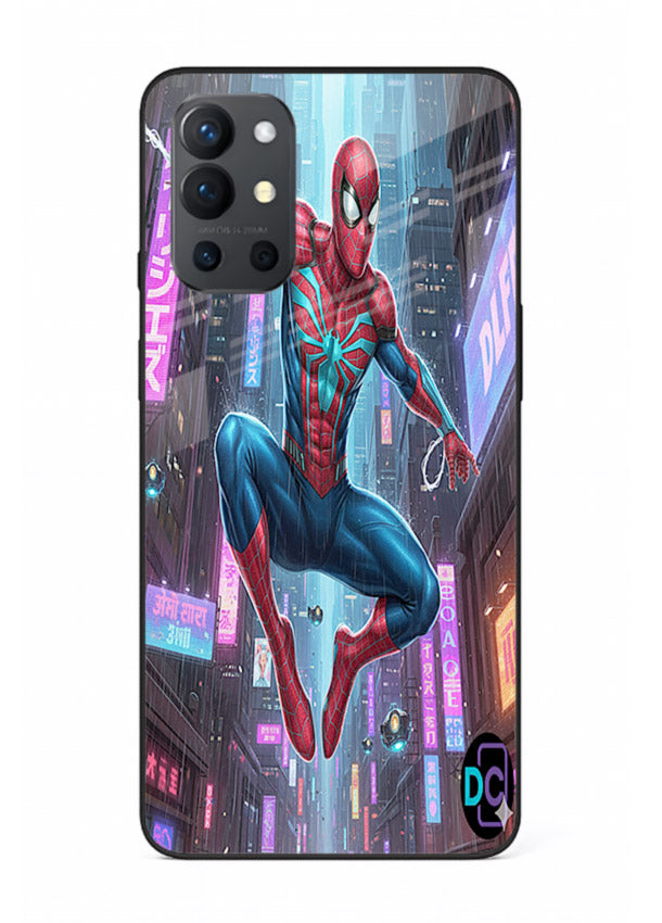 Spider-Man Neon Swing cover for OnePlus 9R