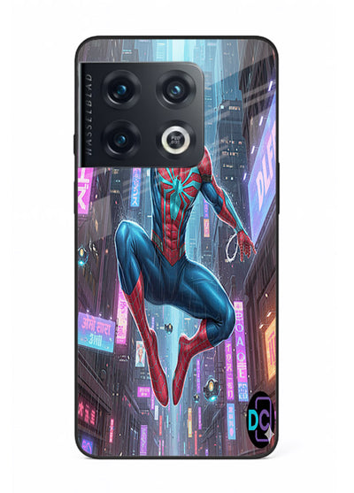 Spider-Man Neon Swing cover for OnePlus 10 Pro