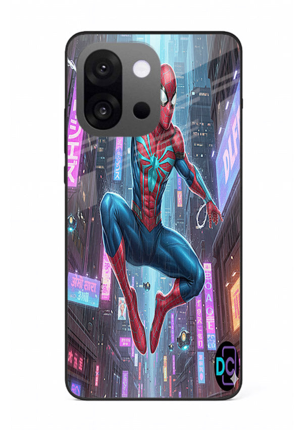 Spider-Man Neon Swing cover for OnePlus 13s