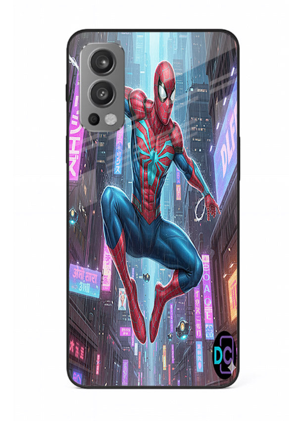 Spider-Man Neon Swing cover for OnePlus Nord 2