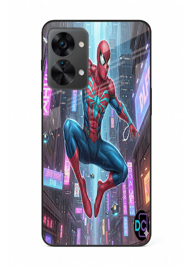Spider-Man Neon Swing cover for OnePlus Nord 2T
