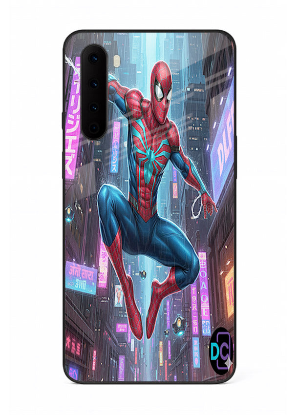 Spider-Man Neon Swing cover for OnePlus Nord