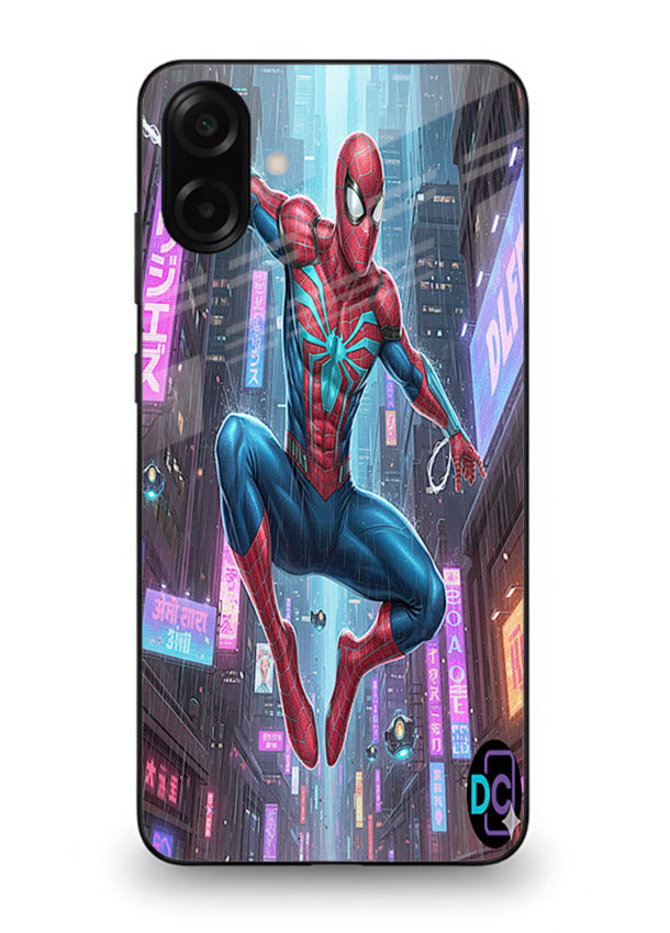 Spider-Man Neon Swing cover for Samsung A07 4G