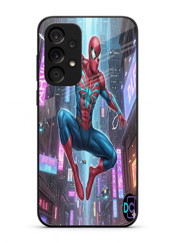 Spider-Man Neon Swing cover for Samsung A33 5G