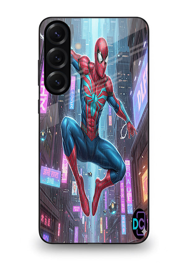 Spider-Man Neon Swing cover for Samsung M54 5G