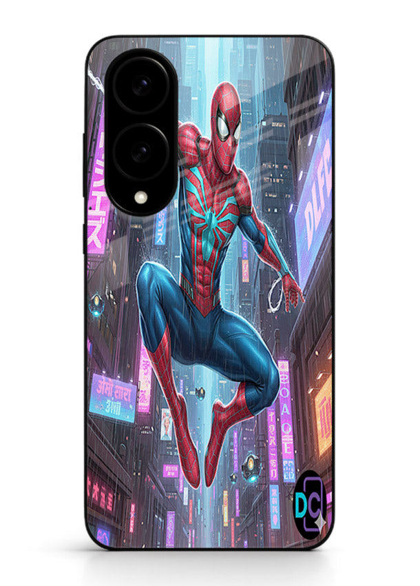 Spider-Man Neon Swing cover for Samsung S25 Edge