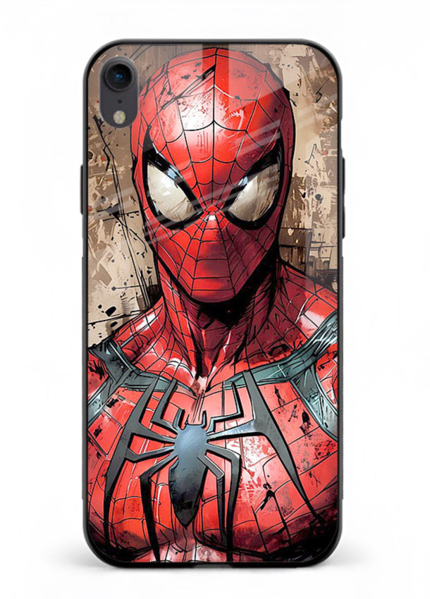 Spider-Man Realistic Portrait cover for Apple iPhone XR