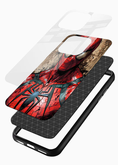 Spider-Man Realistic Portrait cover for Glossy Vibrant Premium Look - Angle Layers