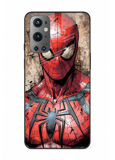 Spider-Man Realistic Portrait cover for OnePlus 9