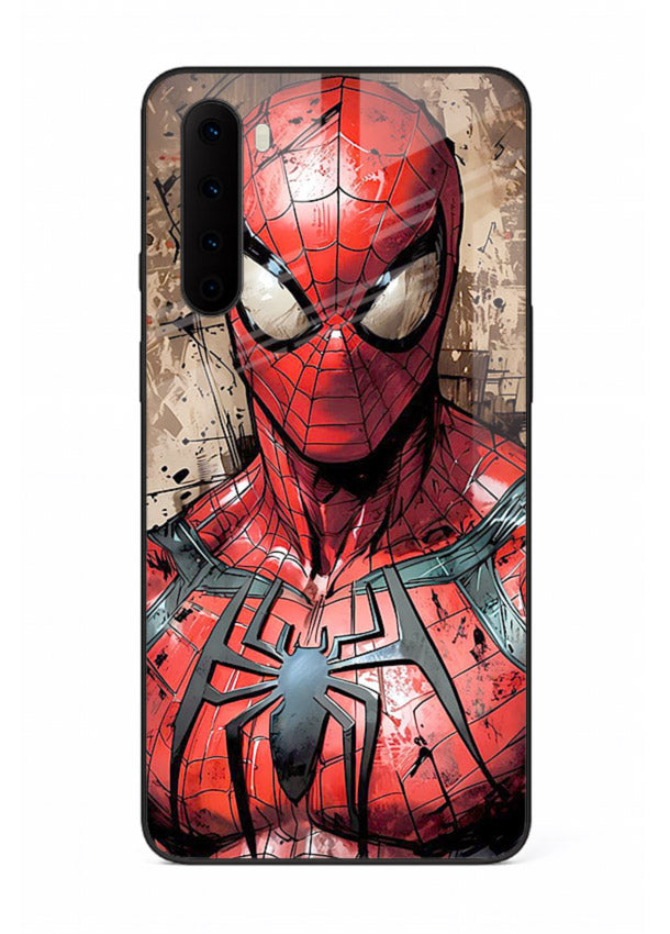 Spider-Man Realistic Portrait cover for OnePlus Nord