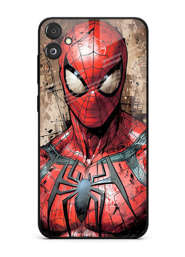 Spider-Man Realistic Portrait cover for Samsung F05 5G