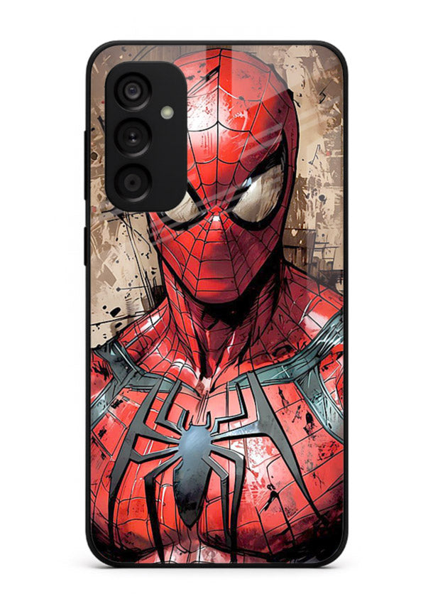 Spider-Man Realistic Portrait cover for Samsung F34 5G