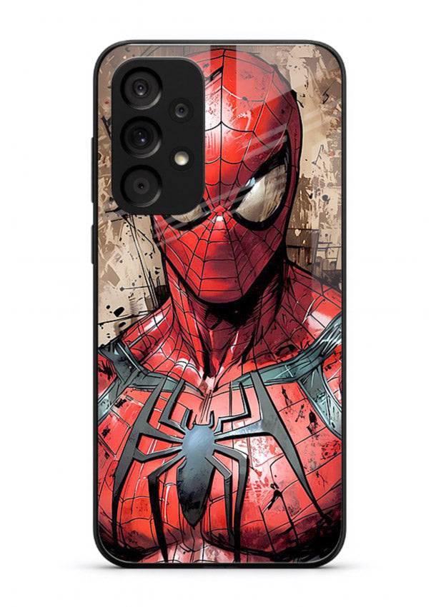 Spider-Man Realistic Portrait cover for Samsung A33 5G