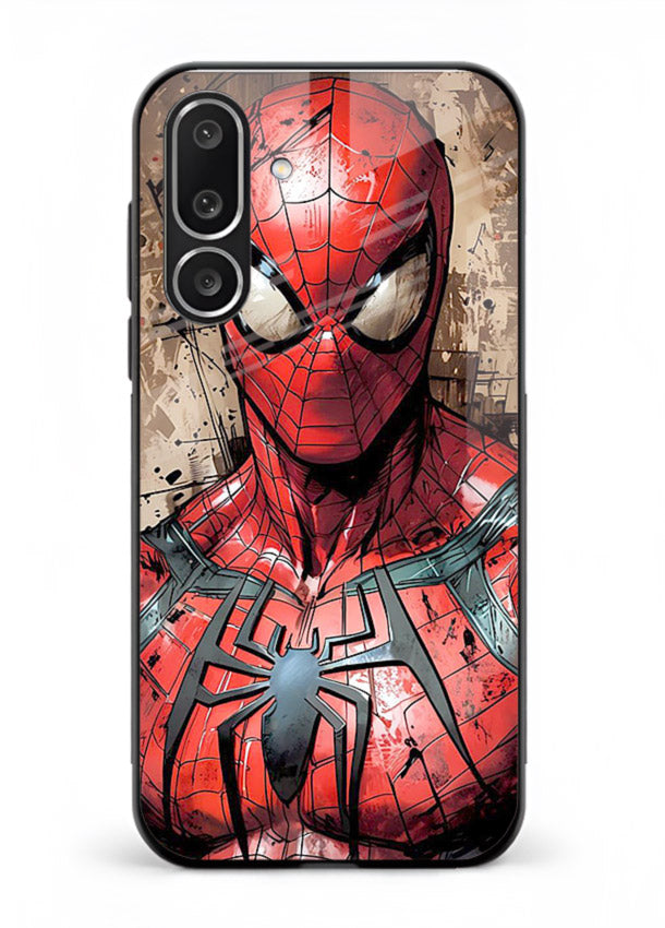 Spider-Man Realistic Portrait cover for Samsung F56 5G