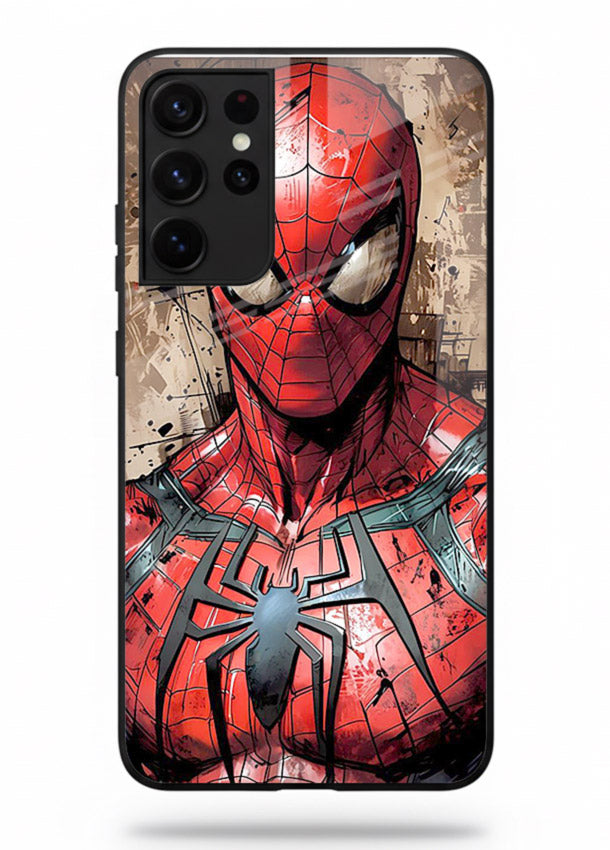 Spider-Man Realistic Portrait cover for Samsung S21 Ultra