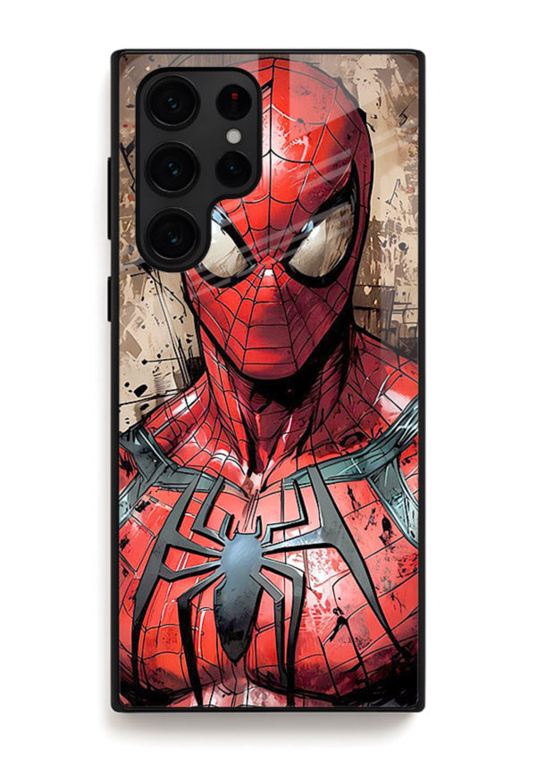 Spider-Man Realistic Portrait cover for Samsung S23 Ultra