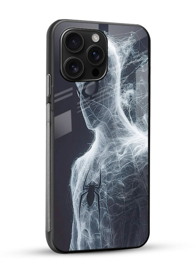Spider-Man Shadow Form cover for Glossy Vibrant Premium Look - Angle Side