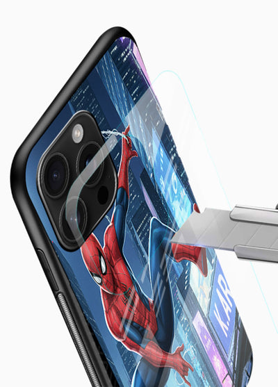 Spider-Man Swing Motion cover for Glossy Vibrant Premium Look - Angle Blade