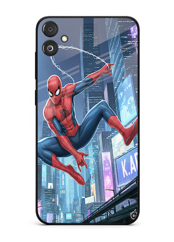 Spider-Man Swing Motion cover for Samsung F04 5G