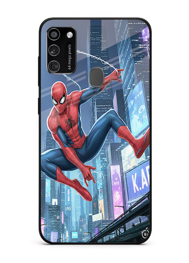 Spider-Man Swing Motion cover for Samsung M30s