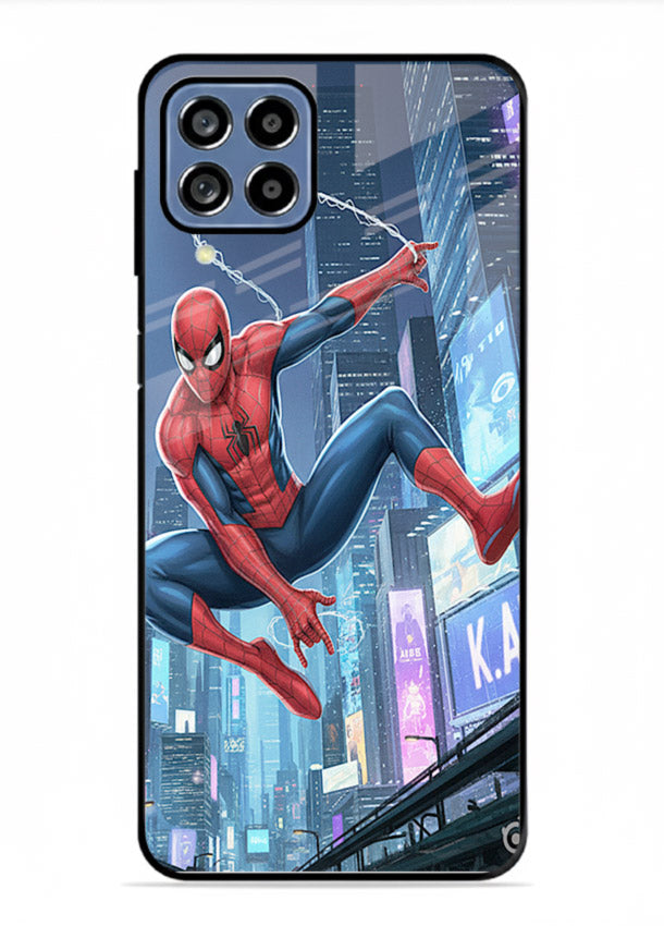 Spider-Man Swing Motion cover for Samsung F22 4G