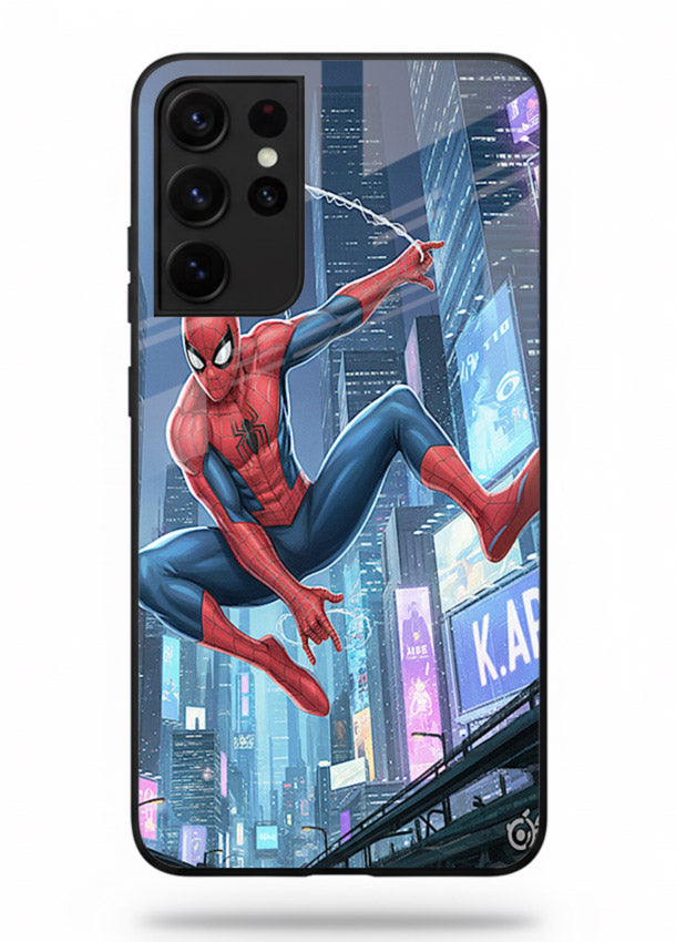 Spider-Man Swing Motion cover for Samsung S21 Ultra