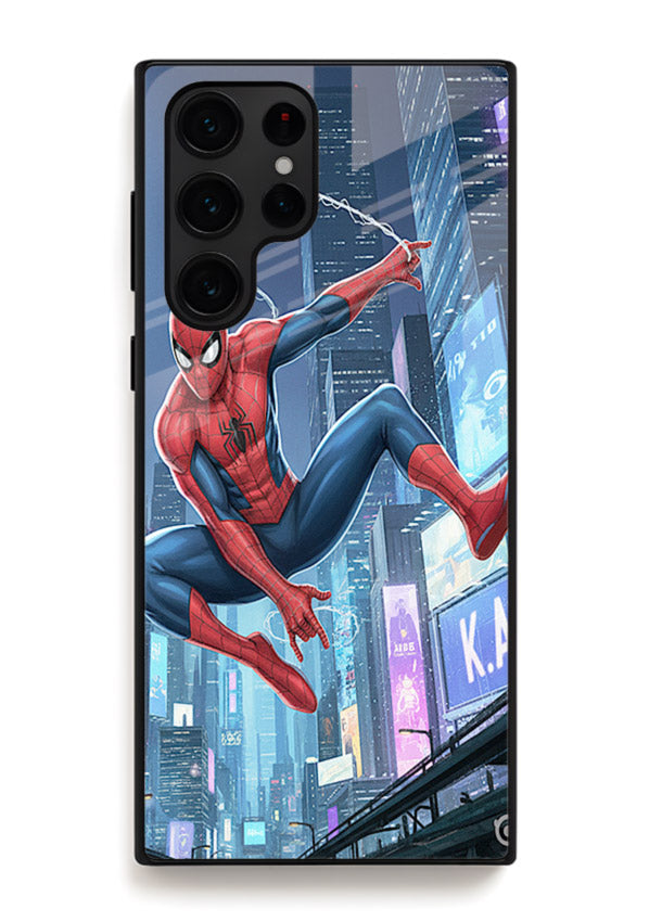 Spider-Man Swing Motion cover for Samsung S22 Ultra