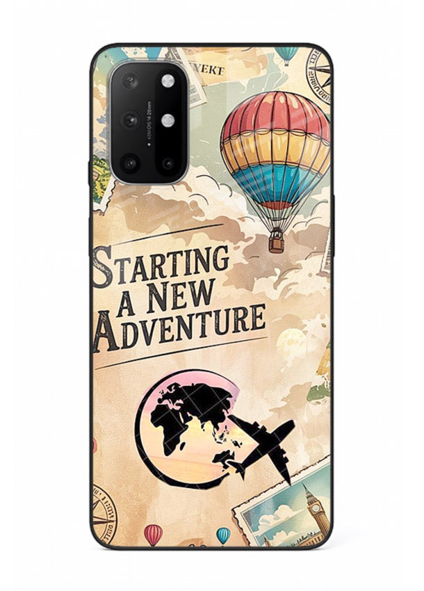 Starting New Adventure artwork OnePlus 8T glass back cover