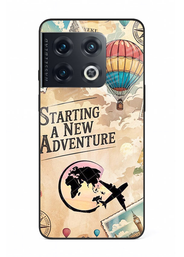 Starting New Adventure artwork OnePlus 10 Pro glass back cover