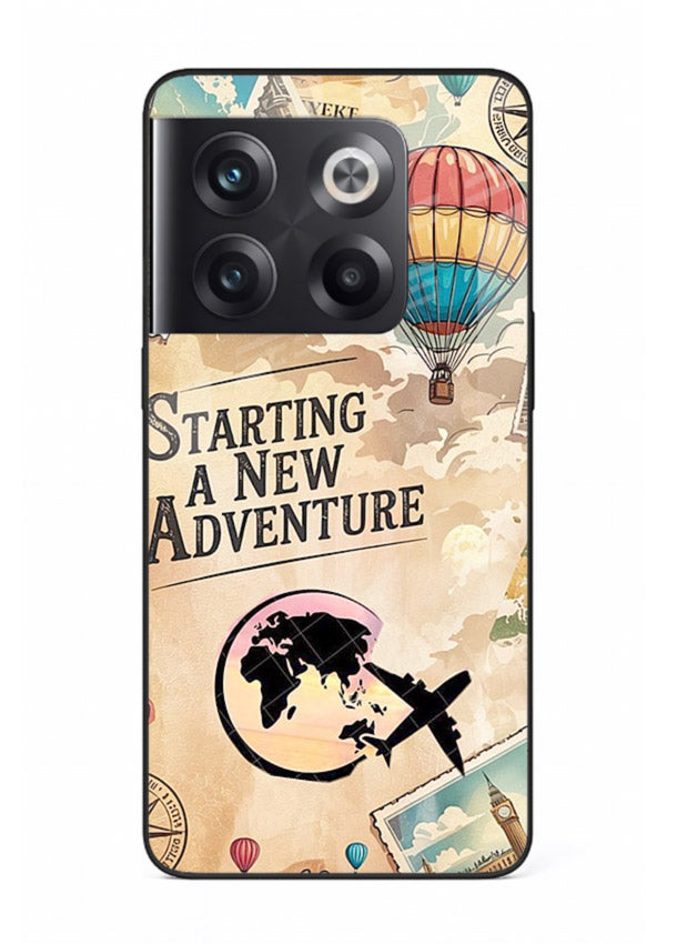 Starting New Adventure artwork OnePlus 10T glass back cover