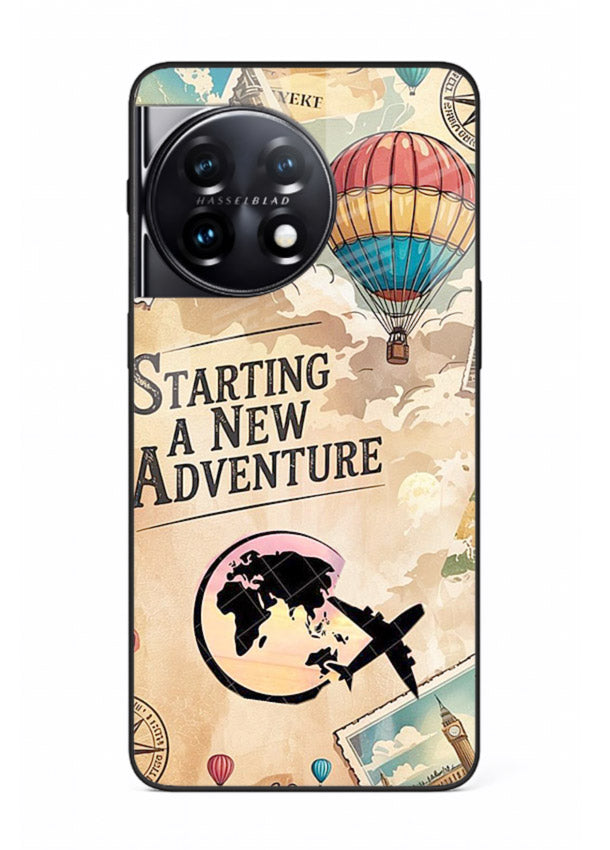 Starting New Adventure artwork OnePlus 11 glass back cover