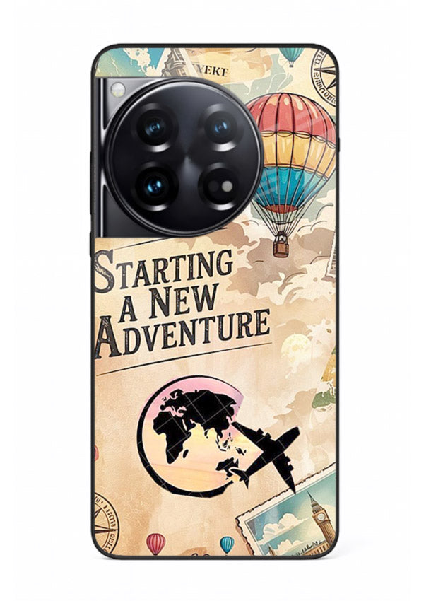 Starting New Adventure artwork OnePlus 12 glass back cover