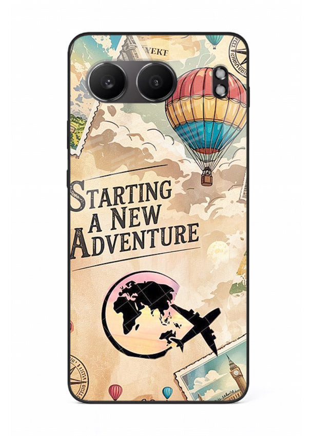 Starting New Adventure artwork OnePlus Nord 4 glass back cover