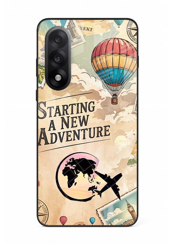 Starting New Adventure artwork OnePlus Nord 5 glass back cover