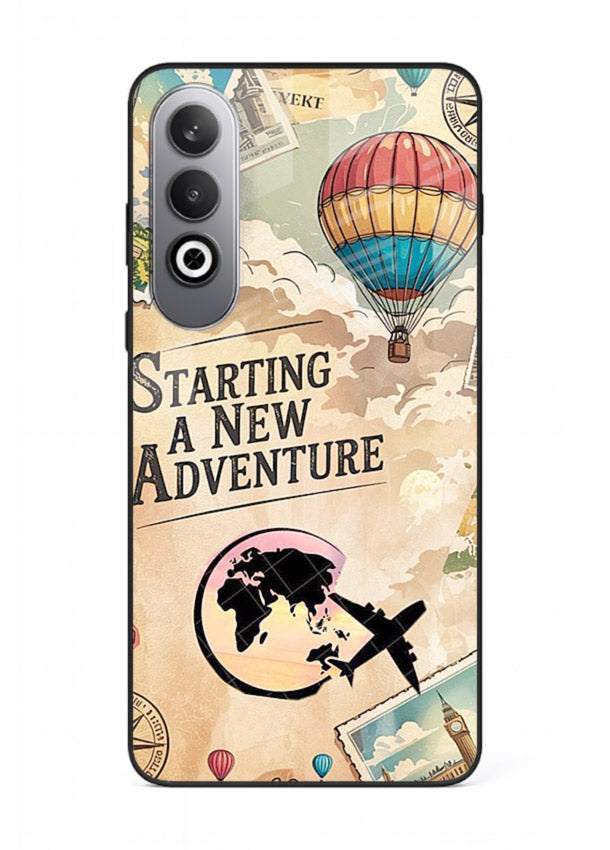 Starting New Adventure artwork OnePlus Nord CE4 glass back cover