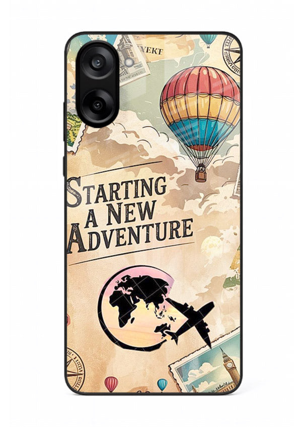 Starting New Adventure artwork OnePlus Nord CE5 glass back cover