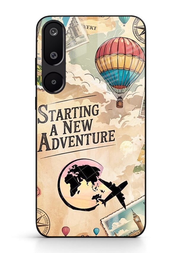 Starting New Adventure artwork Samsung M16 5G glass back cover