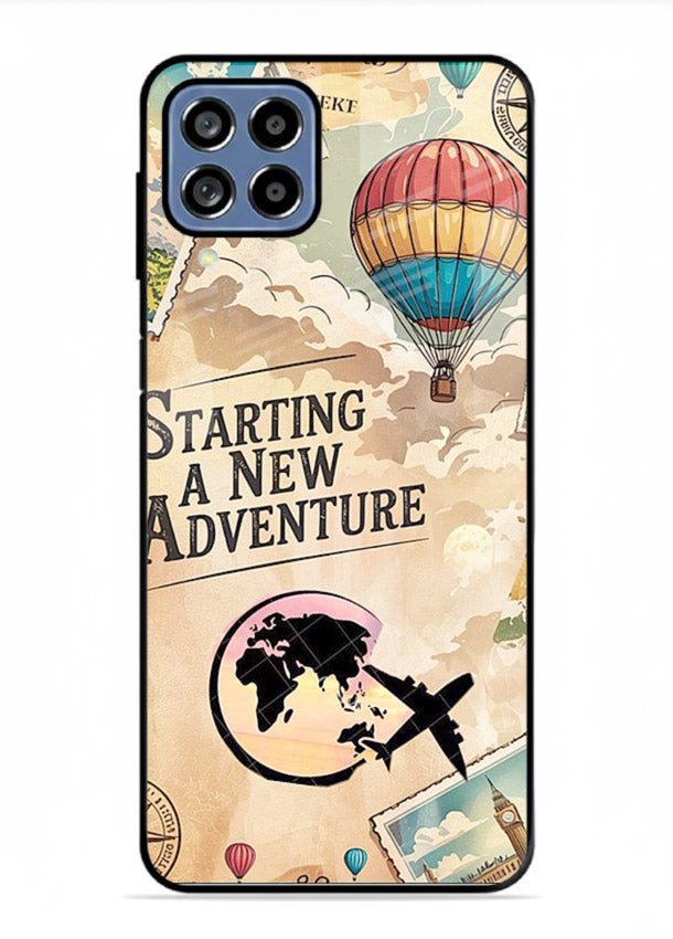 Starting New Adventure artwork Samsung F12 5G glass back cover