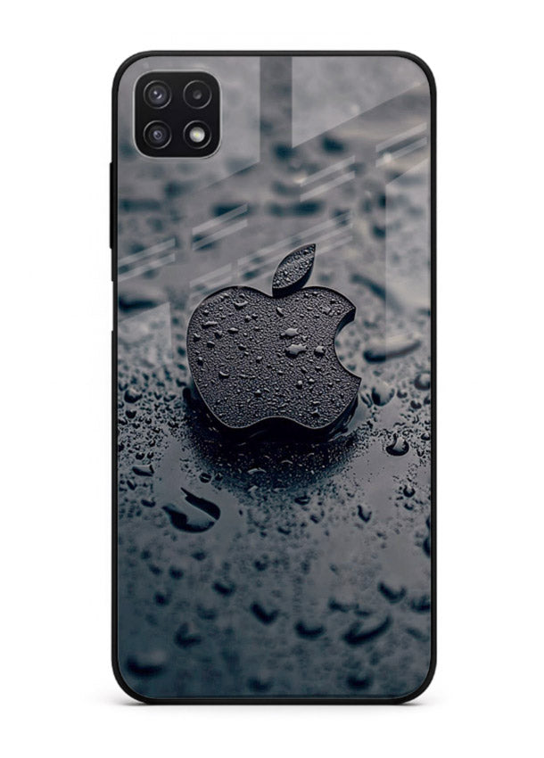 Grey performance car with metallic detailing for Samsung A22 5G Back Cover