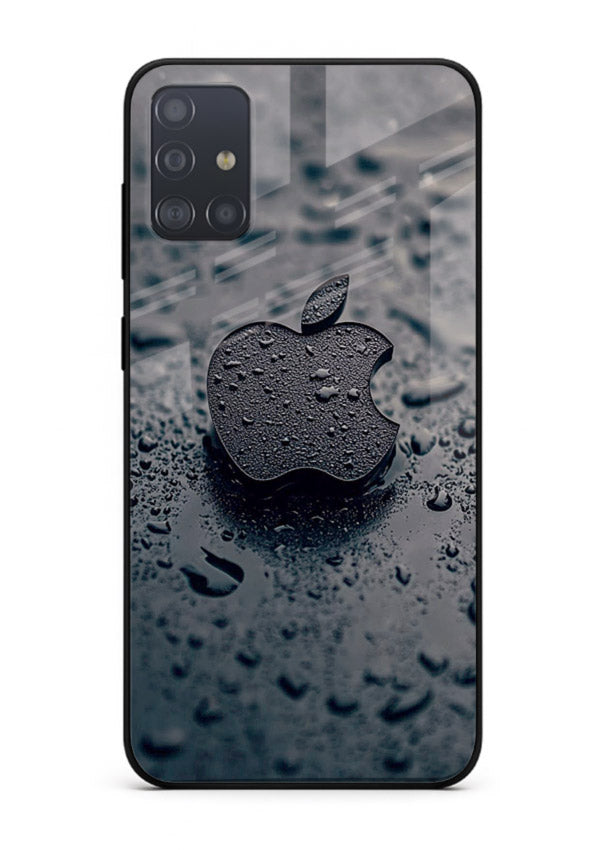 Grey performance car with metallic detailing for Samsung A71 Back Cover