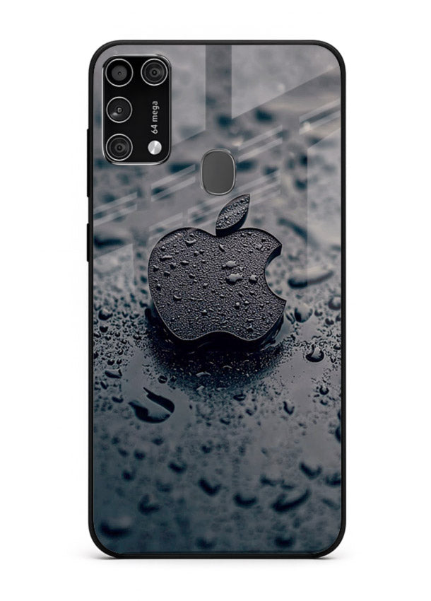 Grey performance car with metallic detailing for Samsung M31 Back Cover