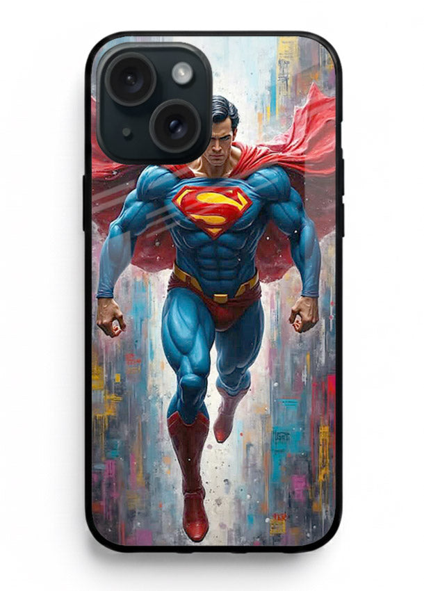 Superman Flight Pose cover for Apple iPhone 15 Plus