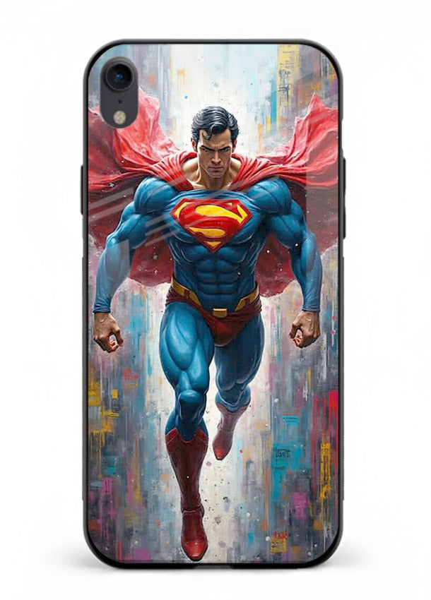 Superman Flight Pose cover for Apple iPhone XR