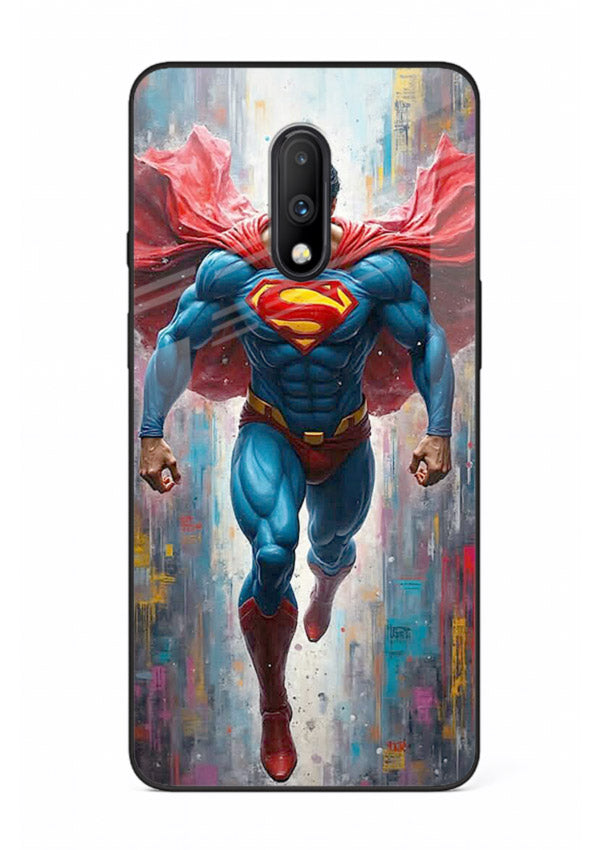 Superman Flight Pose cover for OnePlus 7