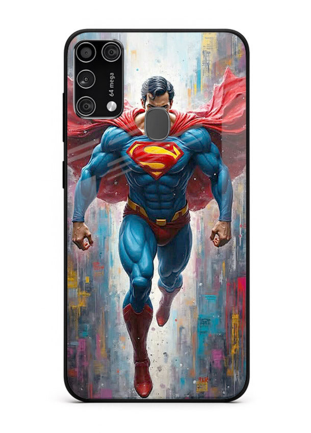 Superman Flight Pose cover for Samsung M31 Prime